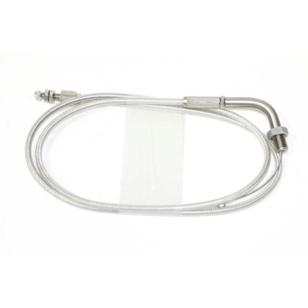 アクティブ ACTIVE TMR用 スロットルワイヤー TYPE-3 【ステン金具/アウターメッシュ...