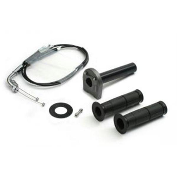 ACTIVE アクティブ 車種別スロットルキット ホルダー:TYPE-3 ガンメタ 巻取φ42 メッ...