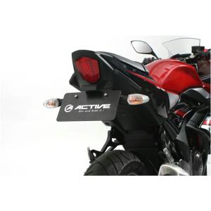 アクティブ ACTIVE フェンダーレスキット ブラック [LEDナンバー灯付き] GSX250R '17〜'20｜neteceterashop
