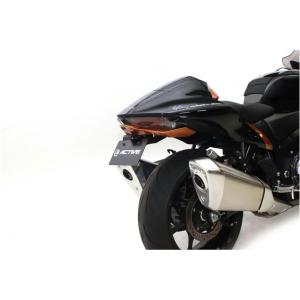 アクティブ ACTIVE フェンダーレスキット ブラック [LEDナンバー灯付き] HAYABUSA '22〜'24｜neteceterashop