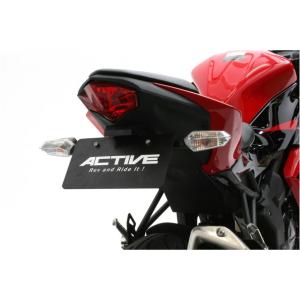 アクティブ ACTIVE フェンダーレスキット ブラック [LEDナンバー灯付き] Ninja250SL '15〜'16｜neteceterashop