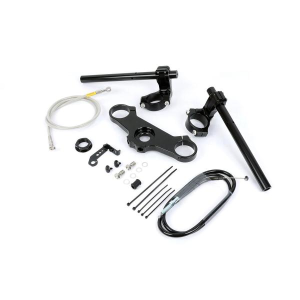 アクティブ ACTIVE バイク ハンドル セパハン&amp;トップブリッジセット XSR900 2025 ...