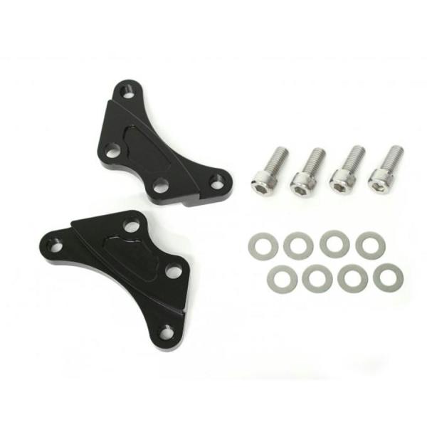 アクティブ ACTIVE キャリパーサポート ブラック brembo 40mmピッチ＆大型ローター径...