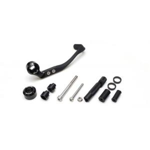 アクティブ ACTIVE ブレーキレバーガード&バーエンド フルセット ブラック ハンドル内径φ15.5〜16.75用｜neteceterashop