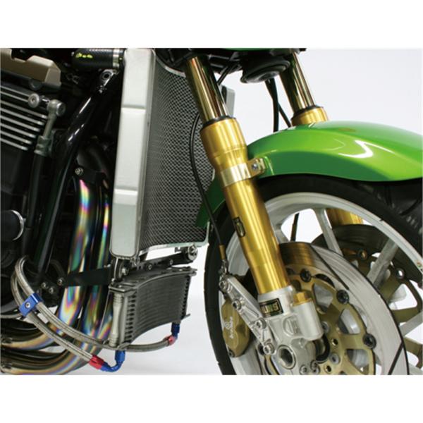 アクティブ ACTIVE ビッグラジエーターキット シルバー ZRX1200R &apos;01〜&apos;08