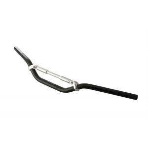 アクティブ ACTIVE ROAD アルミハンドルバー φ22.2 ミディアムタイプ/アルミブレース付 ショットブラック