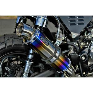 モンキー125 ジークラフトワイバンクラシックマフラーチタンドラッグブルー G-Craft ASIA ジークラフト G-craft r's gear ワイバン