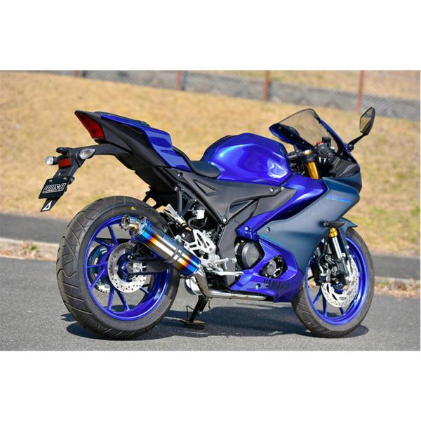 ビームス BEAMS R-EVO ヒートチタンサイレンサー 政府認証 フルエキゾースト YZF R-...