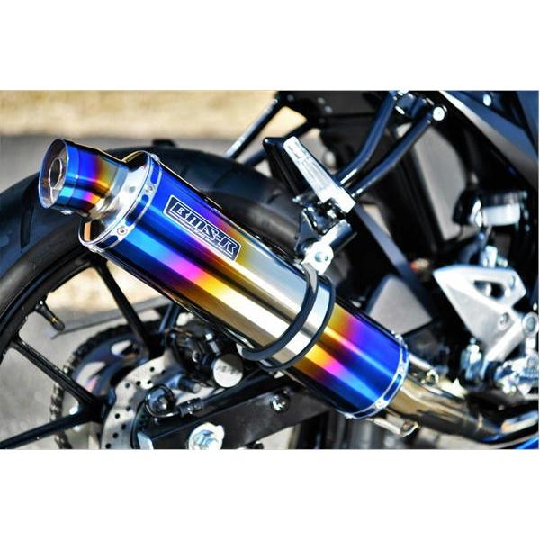 ビームス BEAMS R-EVO ヒートチタン GSX-R125 2BJ-DL33B フルエキゾース...