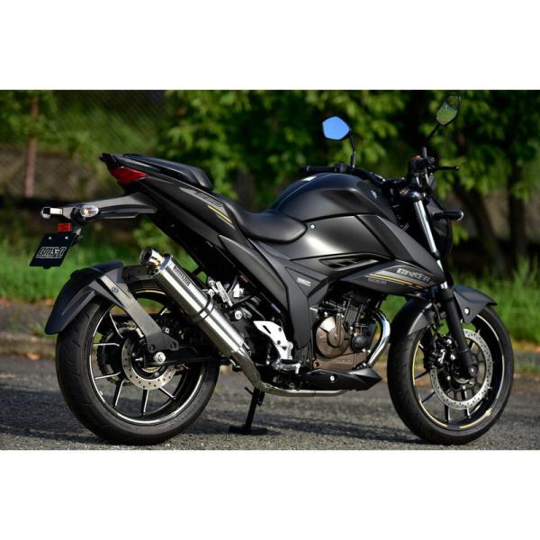 ビームス BEAMS バイク マフラー GIXXER SF250 8BK-ED22Y R-EVO ス...