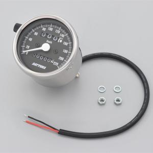 デイトナ 機械式 スピードメーター 未使用品 ステンレスボディー DAYTONA（バイク用品） デイトナ DAYTONA 機械式スピード