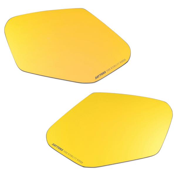 デイトナ DAYTONA ハイビジ貼り付けタイプミラー ゴールド HONDA1