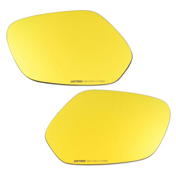 デイトナ DAYTONA ハイビジ貼り付けタイプミラー ゴールド HONDA2