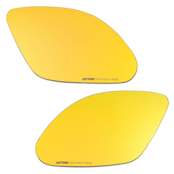 デイトナ DAYTONA ハイビジ貼り付けタイプミラー ゴールド SUZUKI1