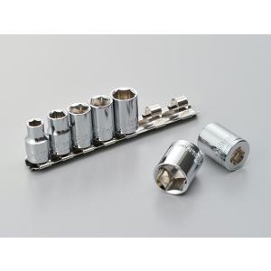 デイトナ DAYTONA ソケットセット 7個入り 8mm〜19mm 差し込み9.5mm 3/8インチサイズ用｜neteceterashop