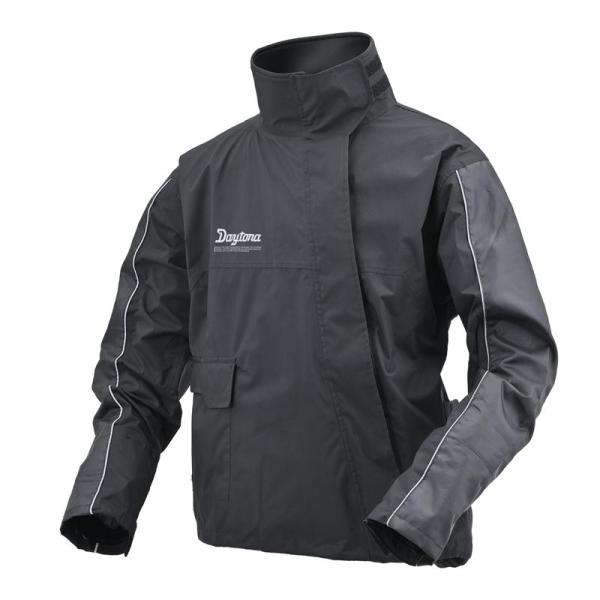 デイトナ DAYTONA DR-001 ハイパフォーマンスレインウエア ジャケット ブラック サイズ...
