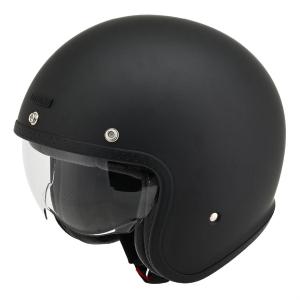マルシン MS-340 マットブラック パイロットタイプ ジェットヘルメット