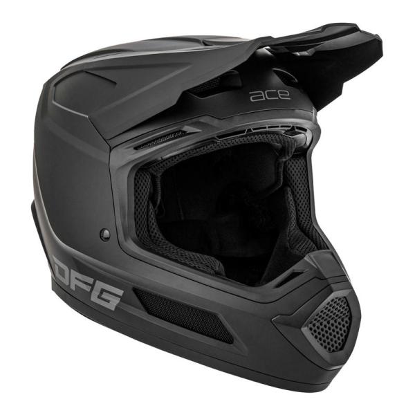 ディーエフジー DFG ACE エースヘルメット マットブラック サイズS