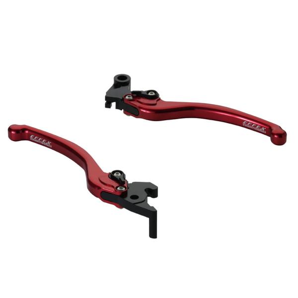 エフェックス EFFEX スムースフィットレバー YZF-R25 15-22/R3 15-21 レッ...