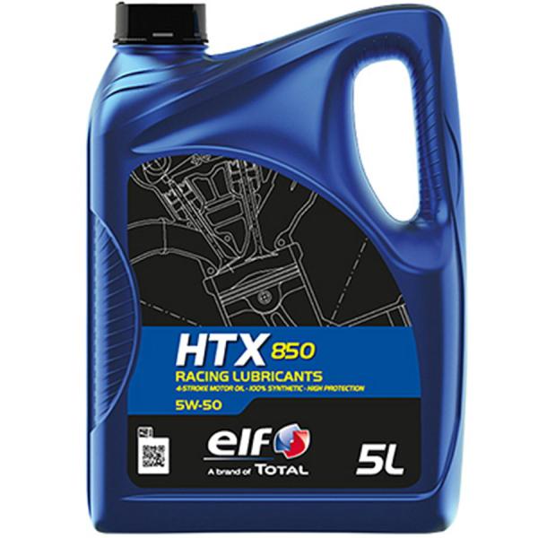 エルフ ELF レーシング用4サイクルエンジンオイル HTX 850 5W50 5L