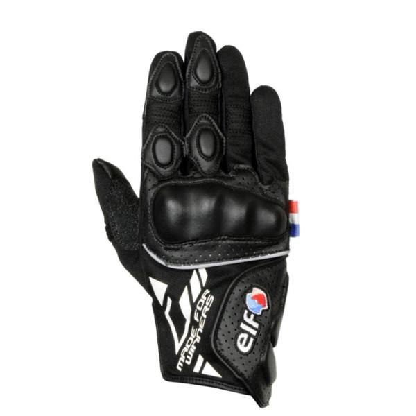 エルフ ELF ネーロメッシュグローブ ブラック＆ホワイト サイズS