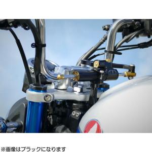 ハイパープロ HYPERPRO CNCステアリングダンパーステー 75mm/TYPE-3 ゴールド MONKEY125/ABS '18〜'22｜neteceterashop