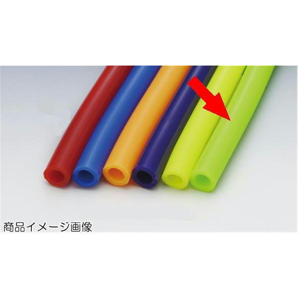 キジマ KIJIMA ホース 耐油 PVC 内径 7mm 1m グリーン