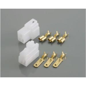 キタコ KITACO コネクターSET 250型/3極（オス/メス） 1SET｜neteceterashop