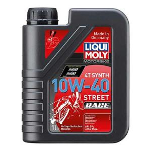 リキモリ バイク用 5W 40 ストリートレース 4L支給品 モチュール オイル LIQUI MOLY リキ モリ 2輪車用 エンジンオイル 4T 5W40 StreetRace