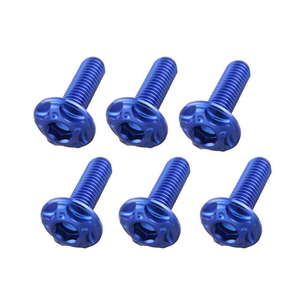 ポッシュフェイス POSHFaith ビレットスクリーンボルトセット M5×16mm 6本 [HON...