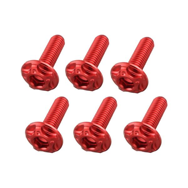 ポッシュフェイス POSHFaith ビレットスクリーンボルトセット M5×16mm 6本 [HON...