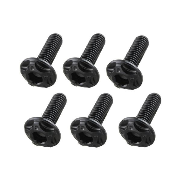 ポッシュフェイス POSHFaith ビレットスクリーンボルトセット M5×16mm 6本 [HON...