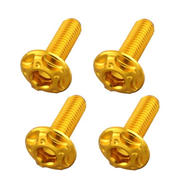 ポッシュフェイス POSHFaith ビレットスクリーンボルトセット M5×16mm 4本 [HON...