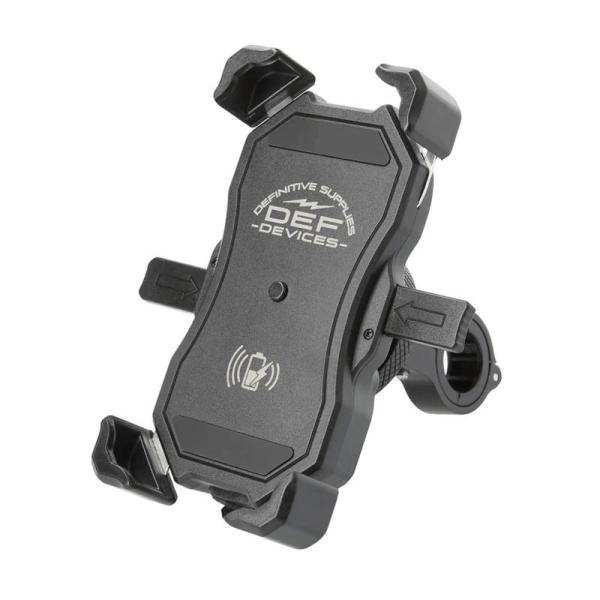 ライズ RIDEZ 衝撃吸収 ワイヤレスチャージ スマートフォンホルダー DEF-MS4