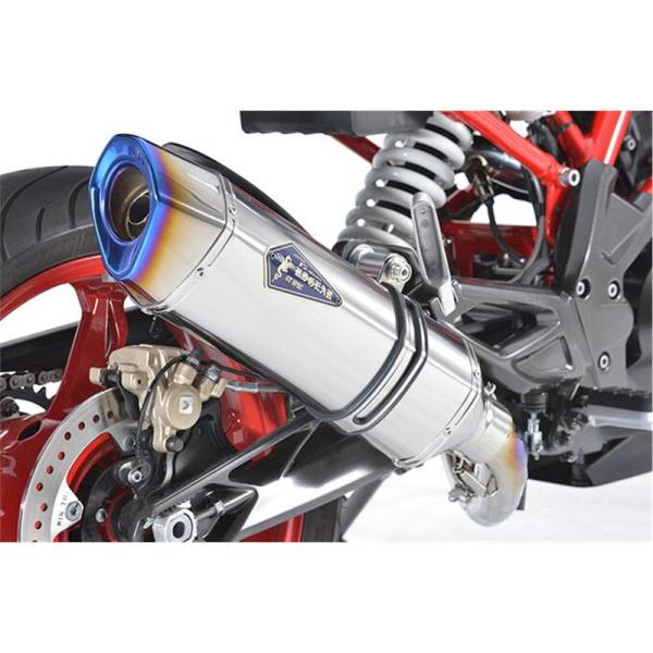 アールズギア r's gear GTスペック フルエキゾースト チタンポリッシュ G310GS/R ...