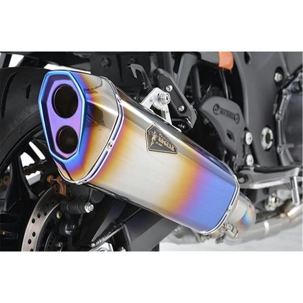 アールズギア r's gear GT SPEC フルエキゾースト ツイン チタンドラッグブルー Ha...