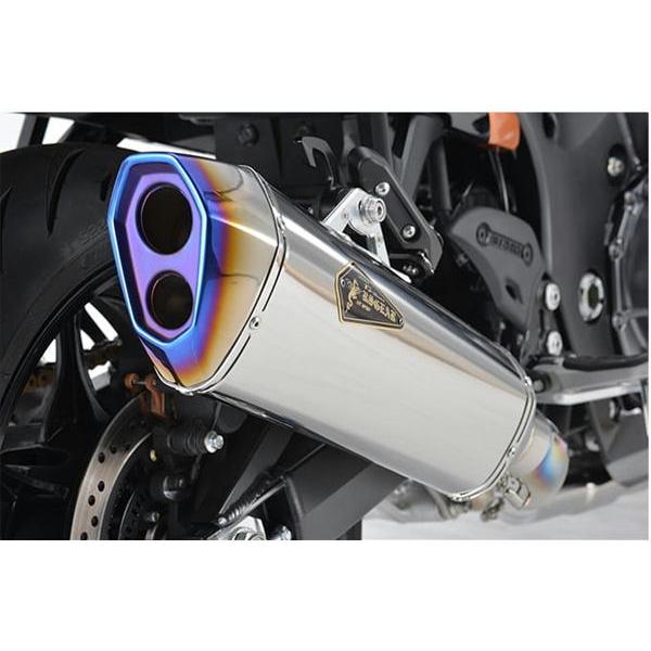 アールズギア r's gear GT SPEC フルエキゾースト ツイン チタンポリッシュ Haya...