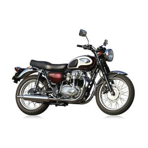 MOTOR ROCK W650/400用 オールドスタイル手曲げマフラー Type2