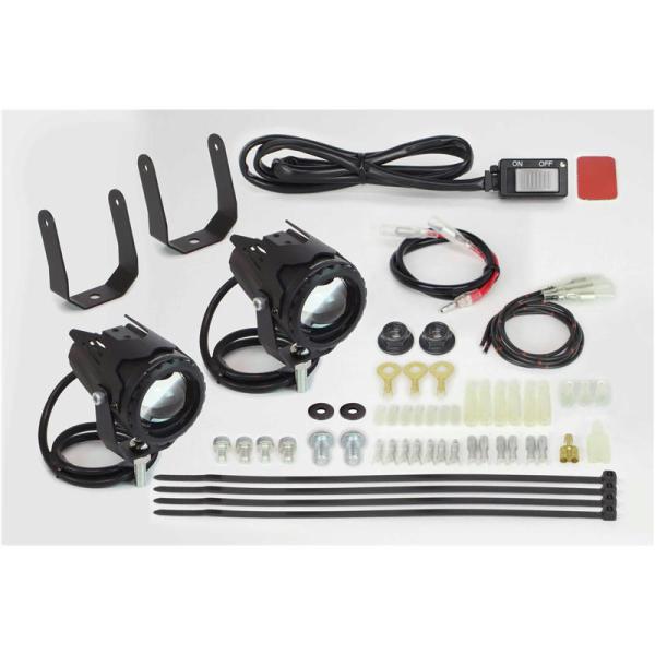 SP武川 LEDフォグランプキット カットライン/10W/2個入/レッグバンパー用 モンキー125