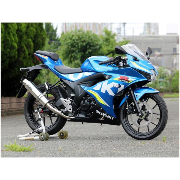 ダブルアールズ WR'S バイク マフラー 2018-2021 GSX-R125 (2BJ-DL33...