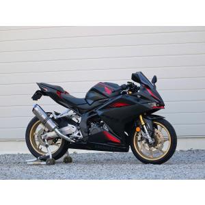WR WR'S HONDA CBR250RR MC51用 ステンレス/チタンオーバル（焼き色