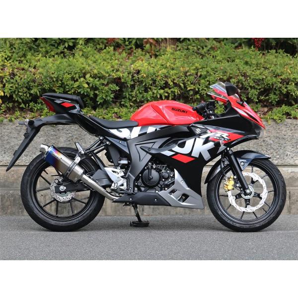 ダブルアールズ WR'S バイク マフラー 2022- GSX-R125/GSX-S125 (8BJ...