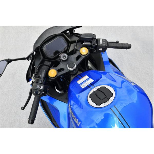 ヤマモトレーシング Yamamoto Racing セパレートハンドル ブラックアルマイト ZX-4...