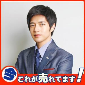 男性用かつら　100%人毛ウィッグ　メンズウィッグ