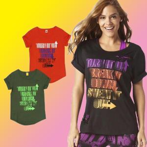 ヨガウエアZUMBA ズンバ ウェア ダンスウェアフ フィットネス