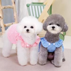 新作 超可愛い 秋服 犬服 小型犬 ワンピース...の詳細画像1