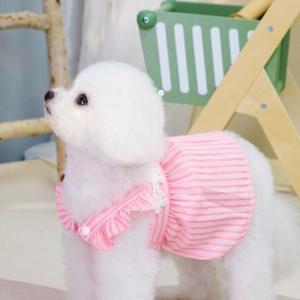新作 超可愛い 秋服 犬服 小型犬 ワンピース...の詳細画像3