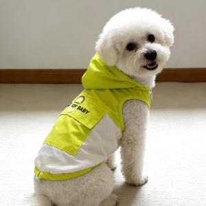 犬服 パーカー Dカン ハーネス一体型 フード...の詳細画像4