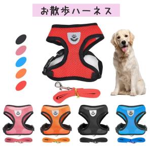 【新作】犬 ハーネス リード2点セット シンプル...の商品画像