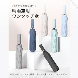 NEW 折りたたみ傘 自動開閉 丈夫 晴雨兼用...の詳細画像1
